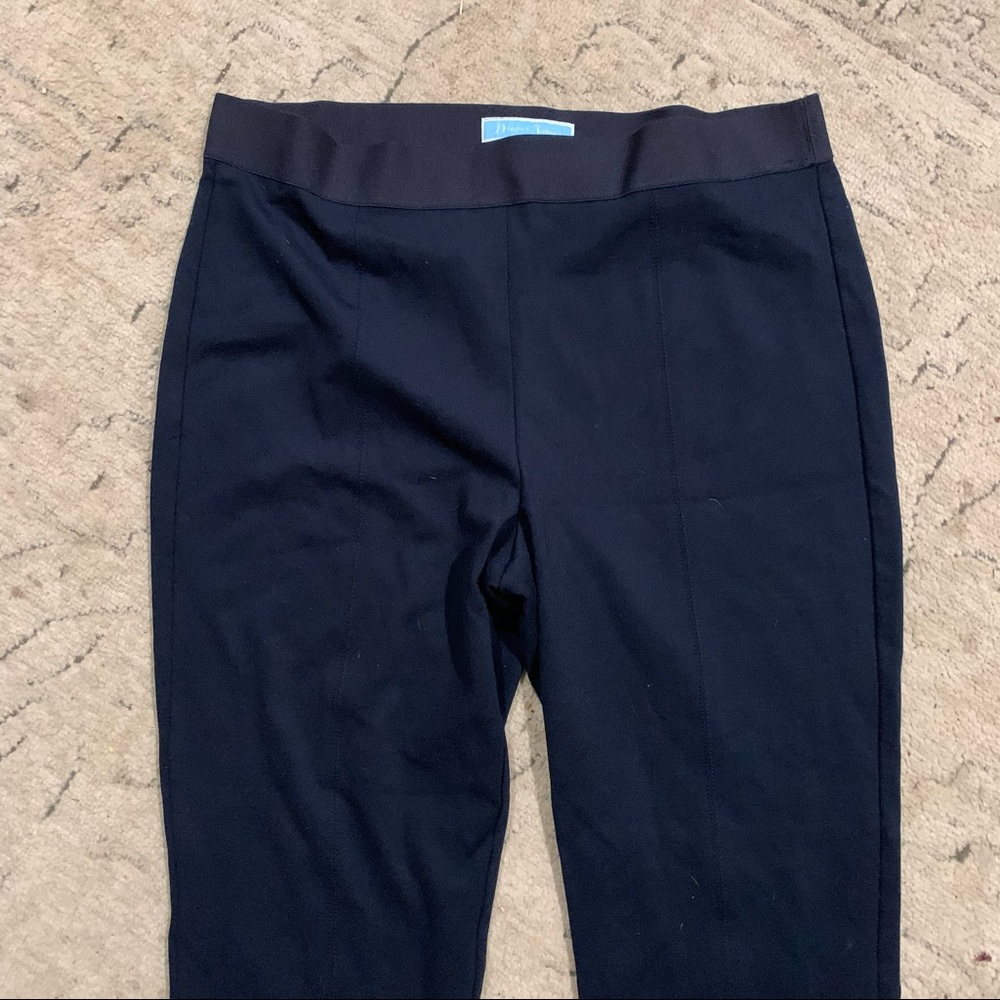 Draper James Ponte Pant in Navy XL